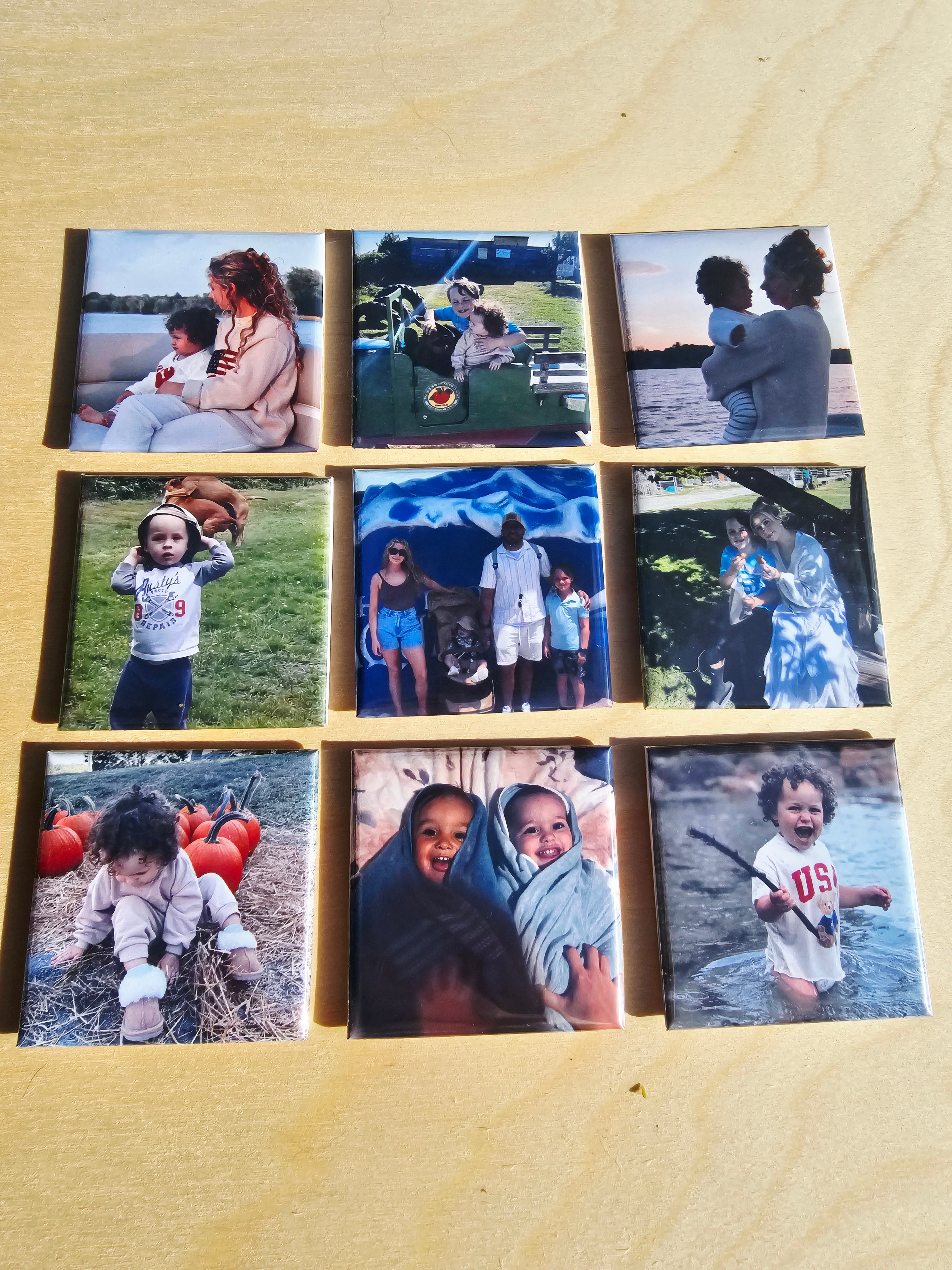2x2" Photo Magnet Set