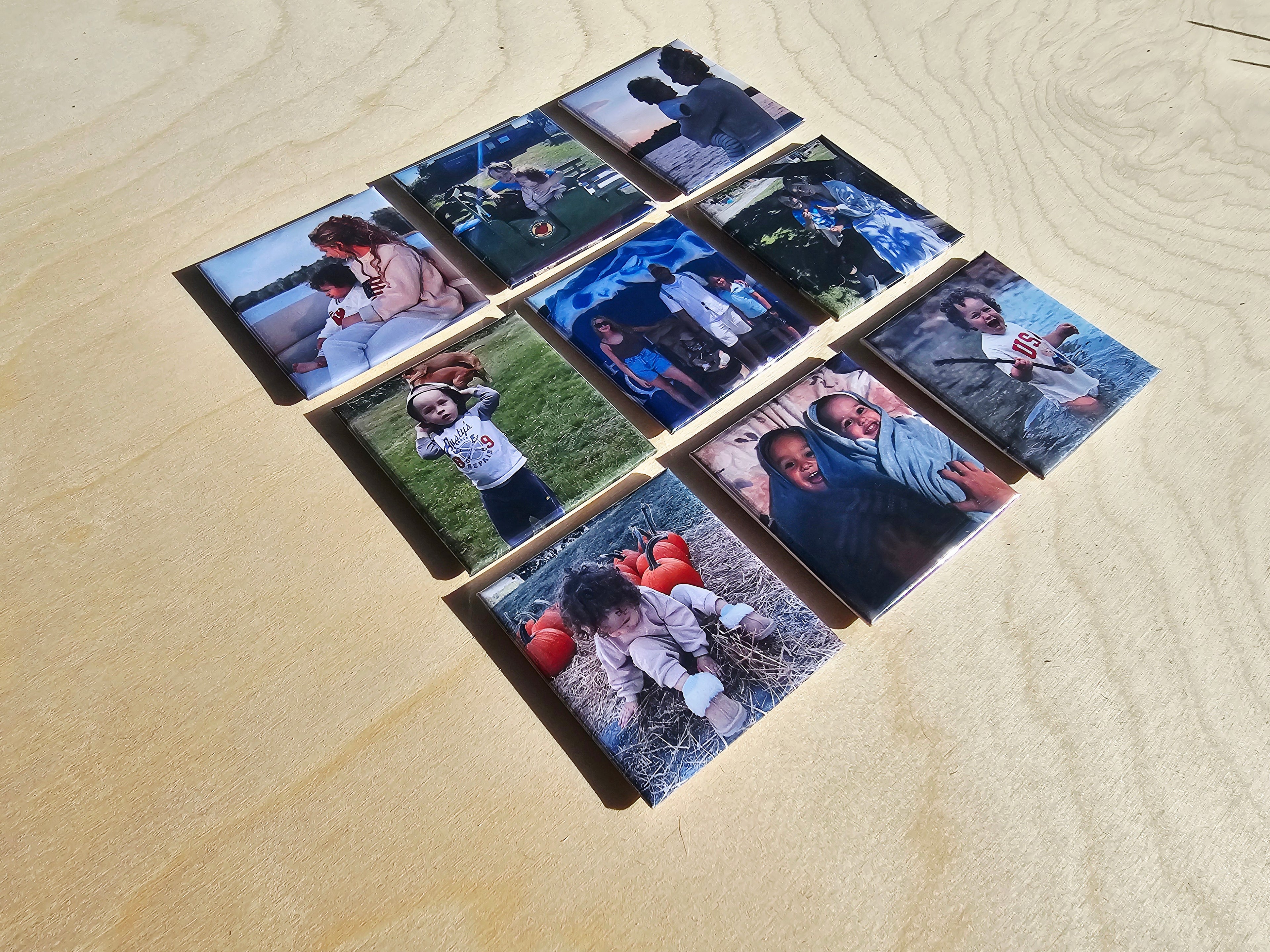2x2" Photo Magnet Set