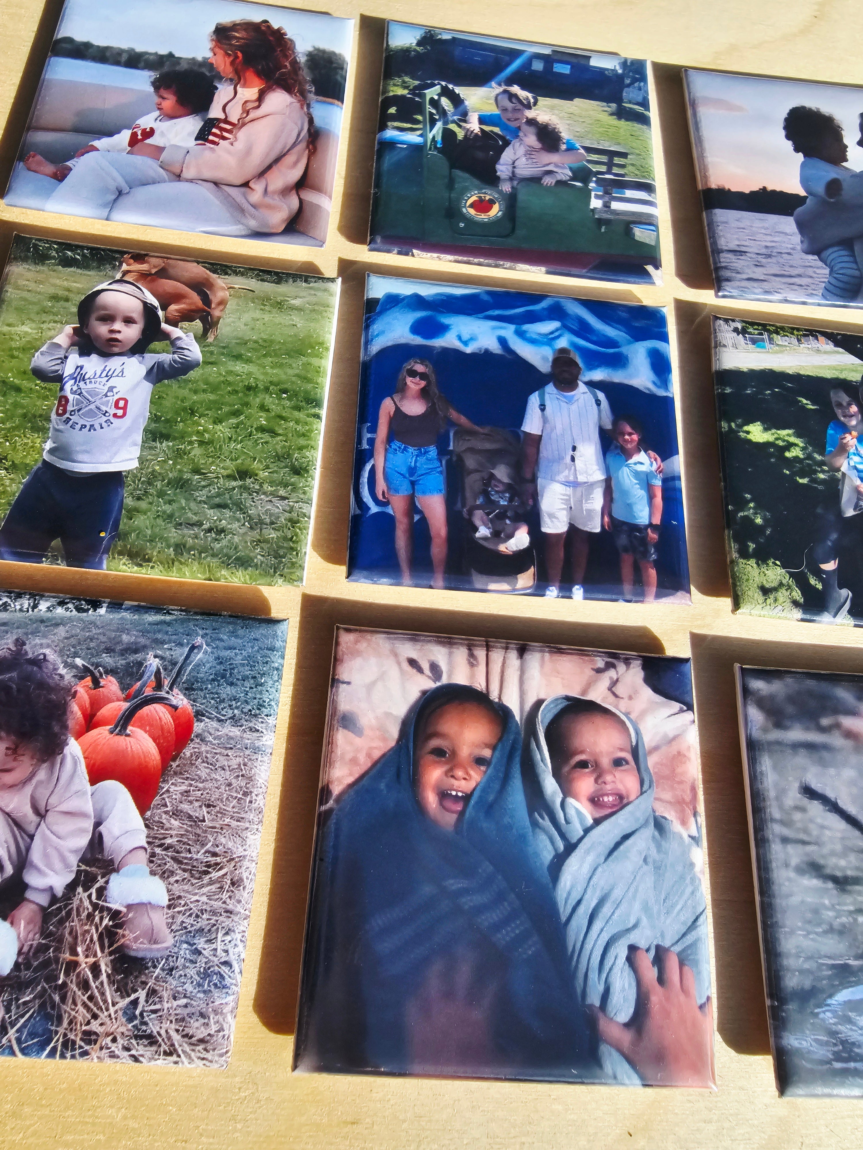 2x2" Photo Magnet Set